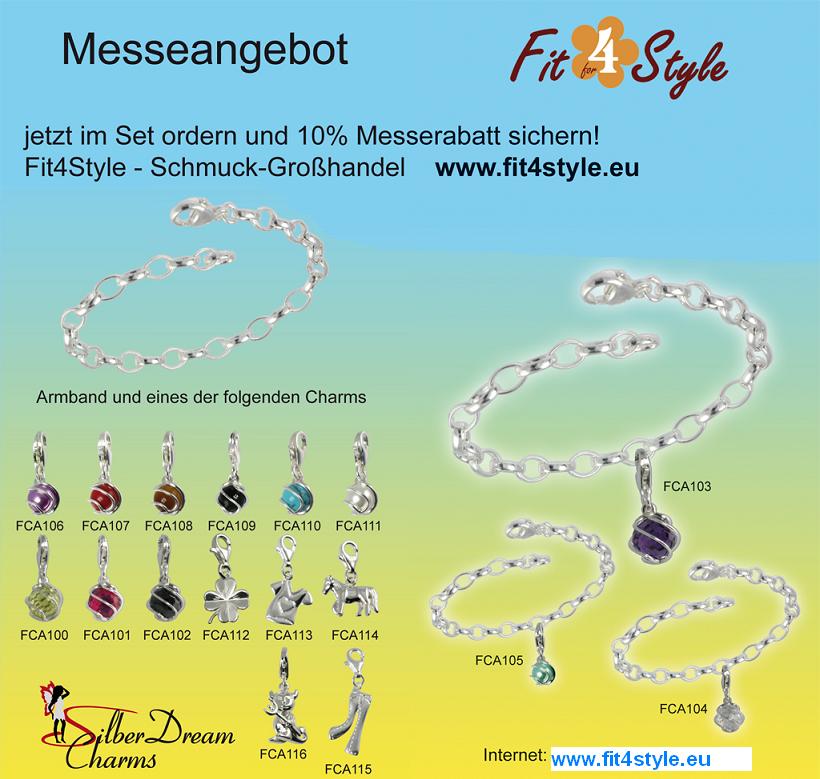 Komplettarmbänder Charms Kollektion 10% Rabatt